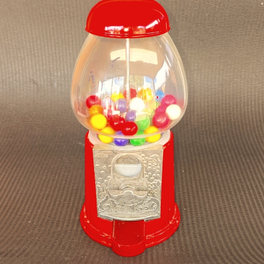 Red Classic Gumball Machine Toy